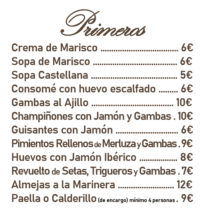 Primeros